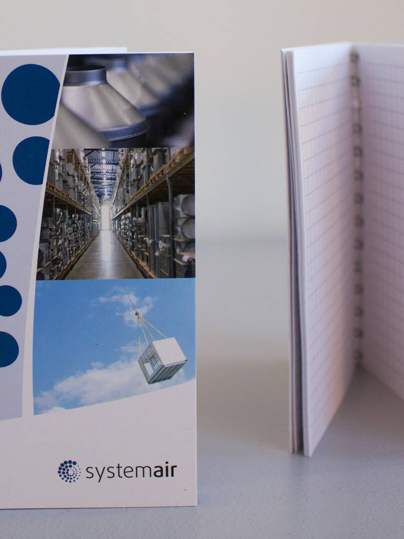 Lommebog med spiralryg - grafisk assistance