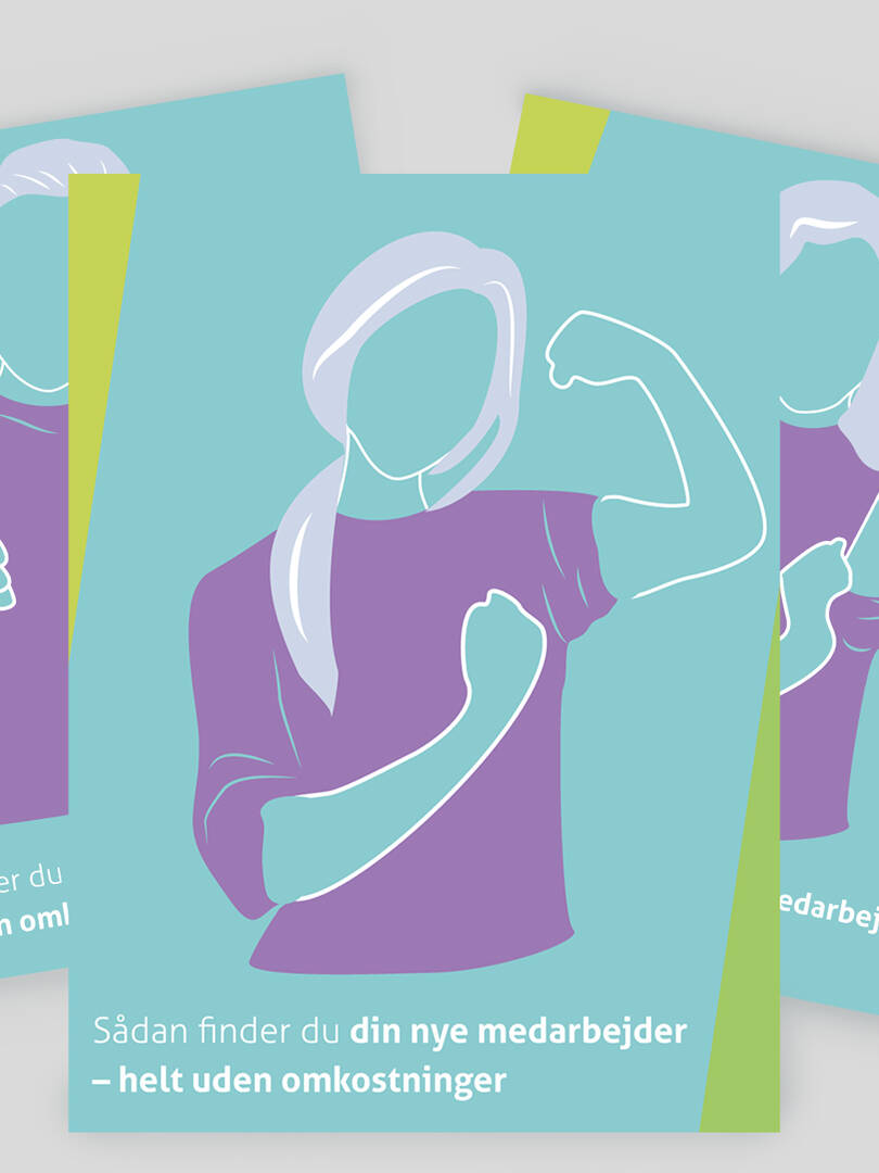 SeniorErhverv Find ny medarbejder - flyer